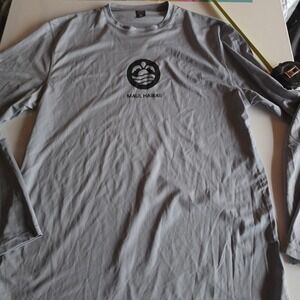 Zorrel Syntrel Mens XL Maui Hawaii The Snorkel Store Gray Long Sleeve Shirt